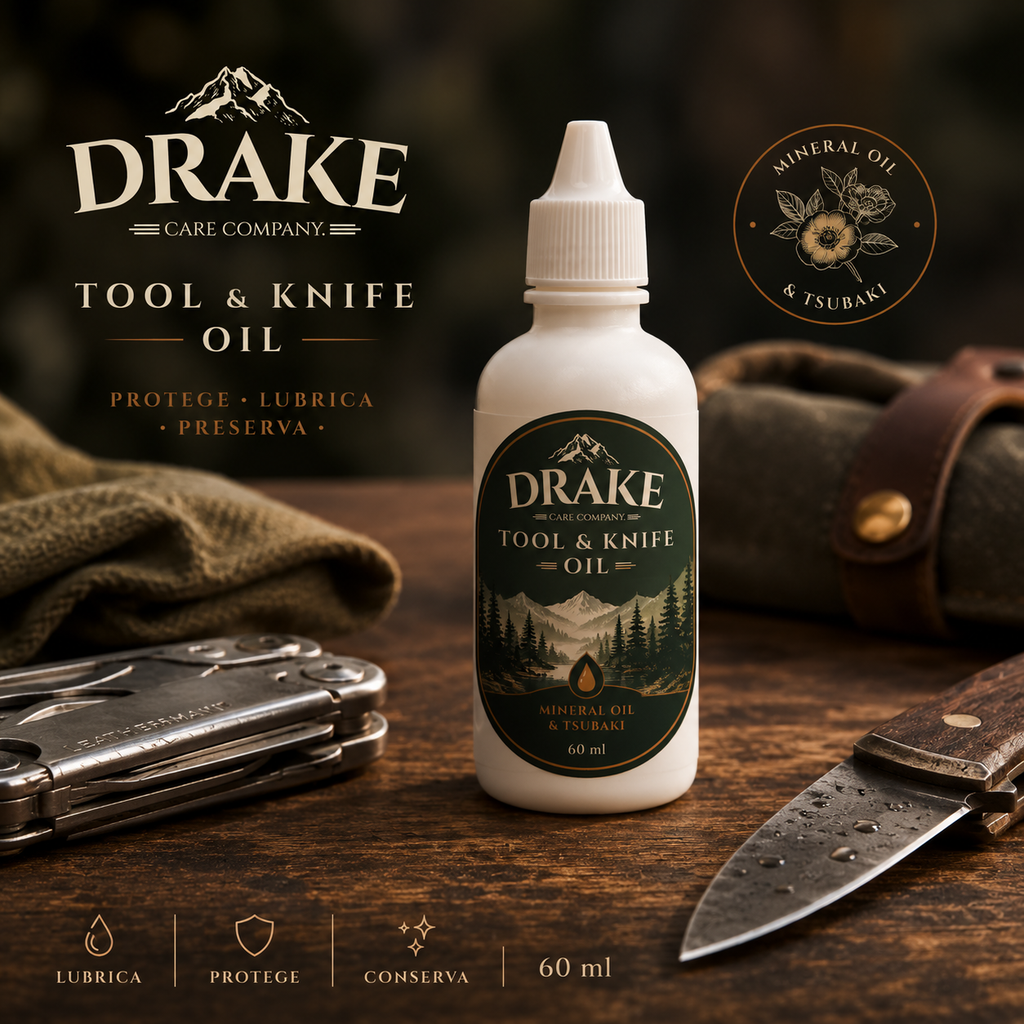 Aceite para herramientas y cuchillos Drake Tool & Knife Oil. 60ML